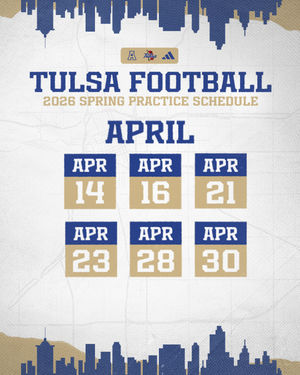 Image post by @tulsa_football on Instagram