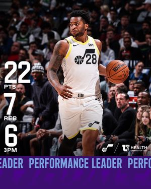 Image post by @utahjazz on Twitter