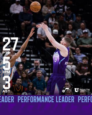 Image post by @utahjazz on Twitter