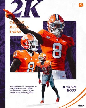 Image post by @clemsonfb on Instagram
