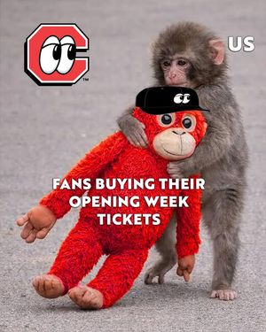 Image post by @ChattanoogaLookouts on Facebook