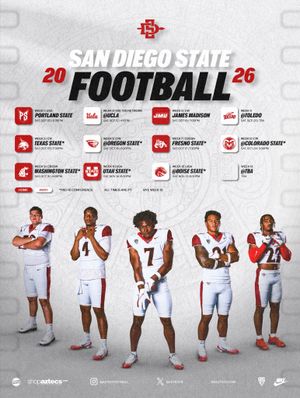 Image post by @aztecfootball on Instagram