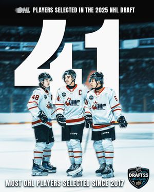 Image post by @OHLHockey on Twitter