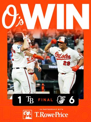 Image post by @Orioles on Twitter