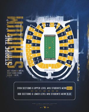 Image post by @WVUSports on Twitter