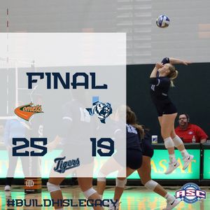 Image post by @ETBU_Volleyball on Twitter
