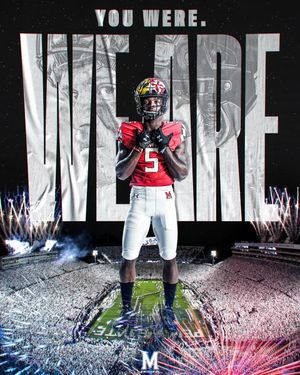 Image post by @TerpsFootball on Twitter