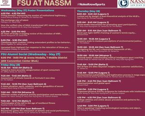 Image post by @fsusport on Instagram