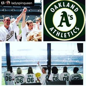 Image post by @athletics on Instagram