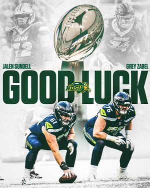 Image post by @ndsufootball on Instagram