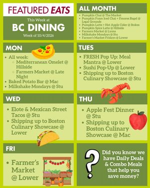 Image post by @bc_dining on Instagram