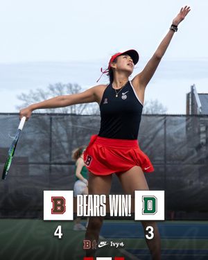 Image post by @brownu_wtennis on Instagram