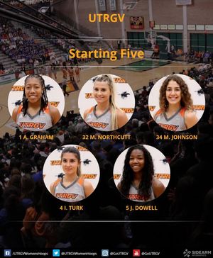 Image post by @UTRGVwbb on Facebook