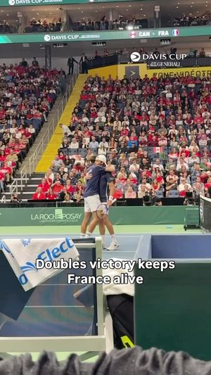 Video post by @DavisCupTennis on Facebook