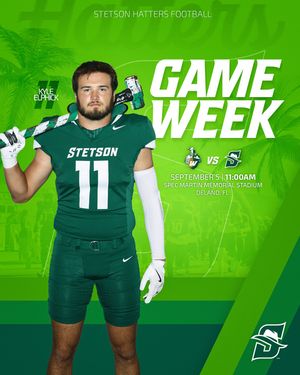 Image post by @stetsonfootball on Instagram