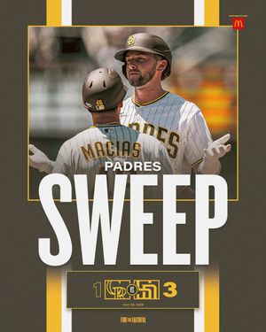 Image post by @padres on Instagram
