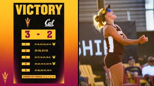 Image post by @SunDevilBeachVB on Twitter