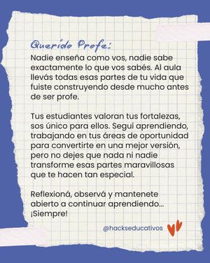 Image post by @hackseducativos on Instagram