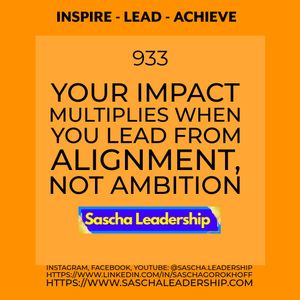 Image post by @sascha.leadership on Instagram