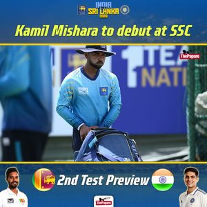 Video post by @thepaparecricket on Facebook