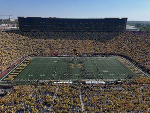 Image post by @umichband on Instagram
