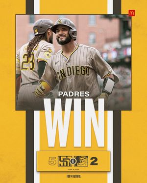 Image post by @padres on Instagram