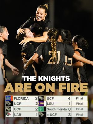 Image post by @ucf.wsoccer on Instagram