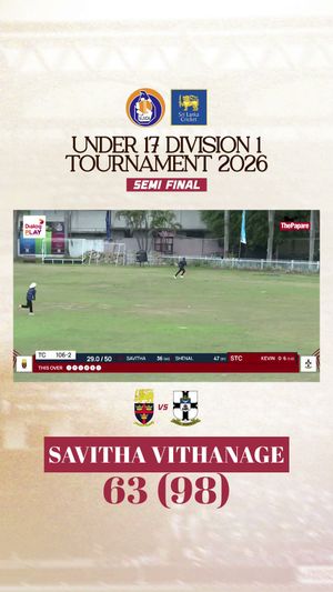 Video post by @thepaparecricket on Facebook