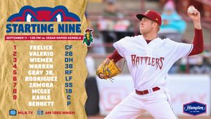 Image post by @WisconsinTimberRattlers on Facebook