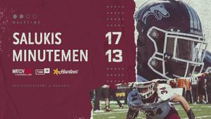 Image post by @SalukiFootball on Facebook
