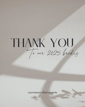 Image post by @soireessouthernevents on Instagram