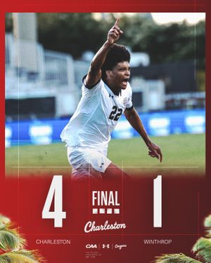 Image post by @cofcsoccer on Instagram