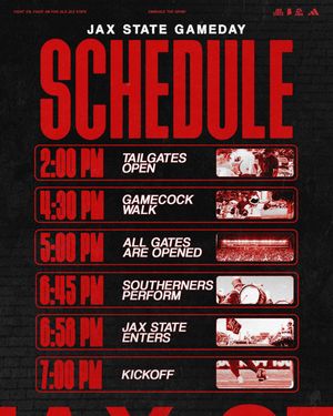 Image post by @jaxstatefb on Instagram