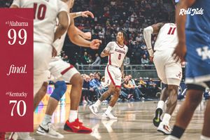 Image post by @UA_Athletics on Twitter