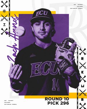 Image post by @ECUBaseball on Twitter/X