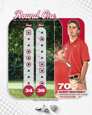 Image post by @ballstatemengolf on Instagram