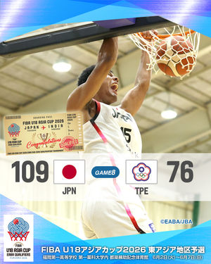 Image post by @japan_basketball on Instagram