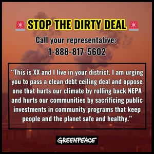 Image post by @greenpeaceusa on Instagram