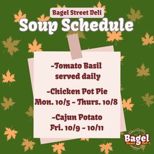 Image post by @bagelstreetdeli on Instagram