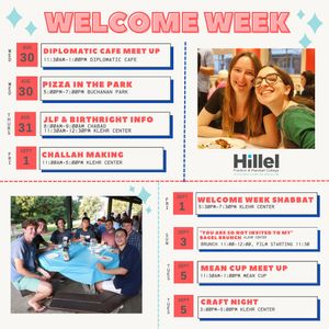 Image post by @fandm_hillel on Instagram