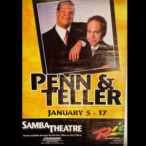 Image post by @pennandtellerlive on Instagram