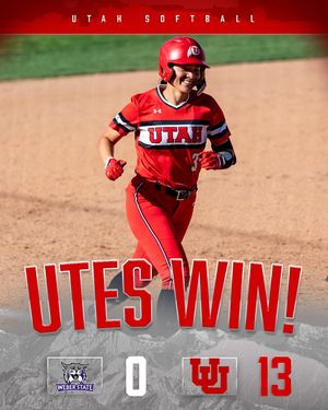 Image post by @Utah_Softball on Twitter