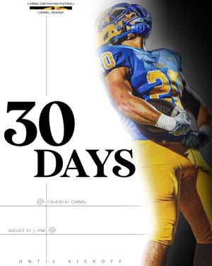 Image post by @carmel_football on Instagram