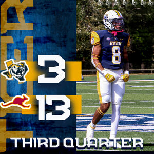 Image post by @ETBU_Football on Twitter/X