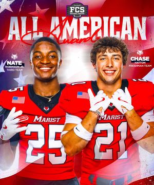 Image post by @maristfootball on Instagram