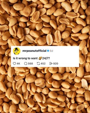 Image post by @mrpeanutofficial on Instagram