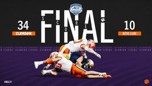 Image post by @clemsonfb on Instagram
