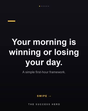 Image post by @thesuccessherd on Instagram