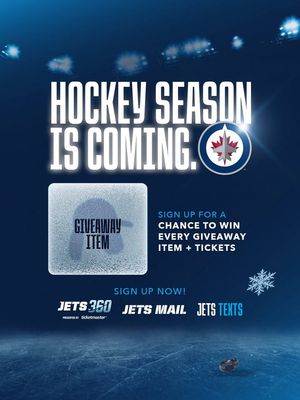 Image post by @Winnipeg Jets on Facebook