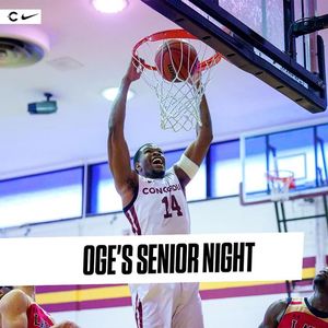 Image post by @ConcordiaMensBasketball on Facebook